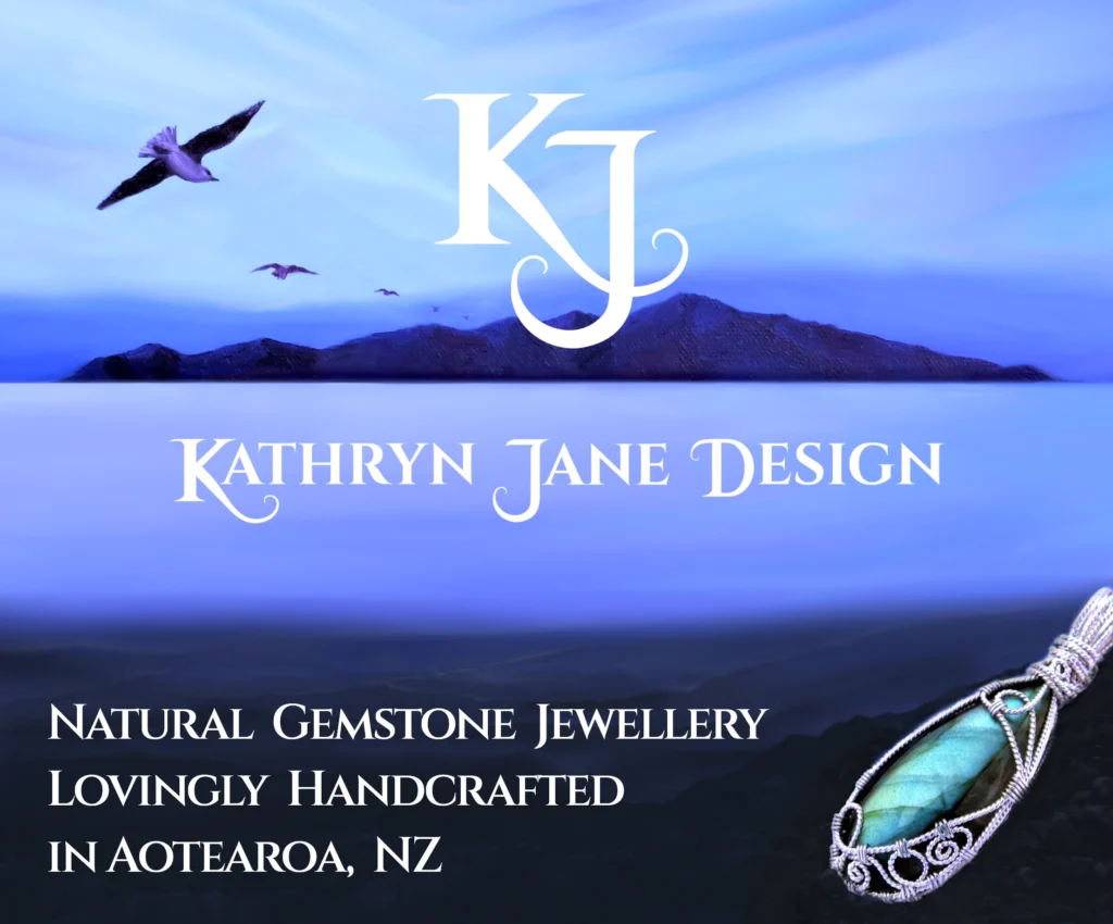 Kathryn Jane Design,  natural gemstone jewellery, lovingly handcrafted in Aotearoa, New Zealand. Kapiti Island, Paraparaumu